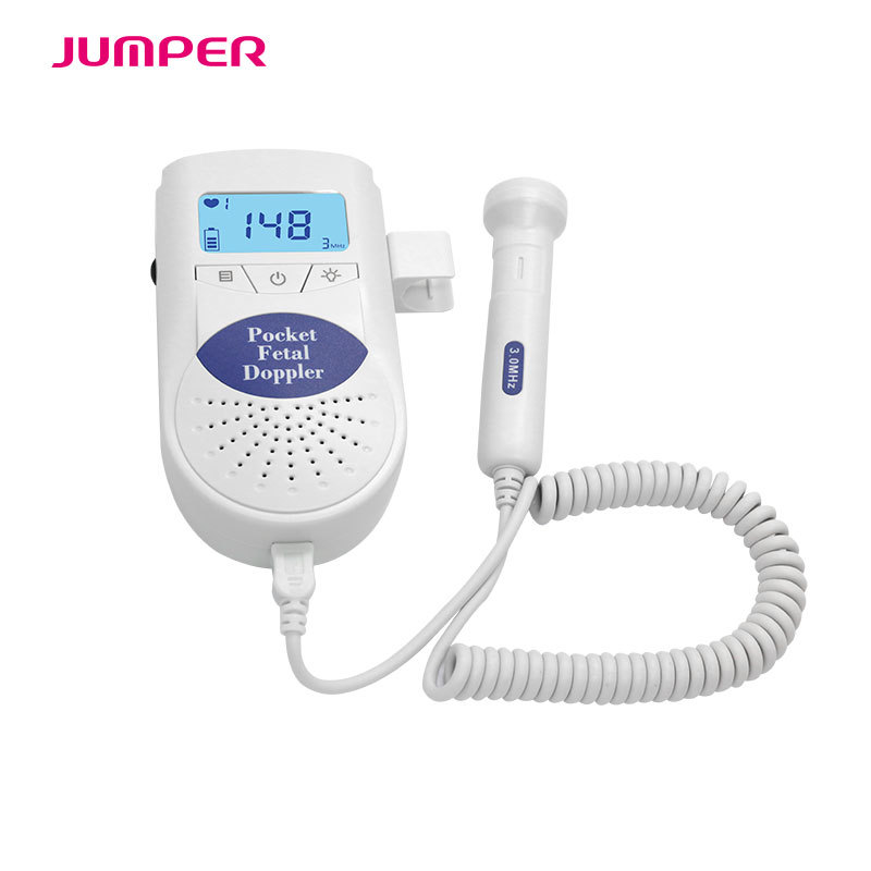 Jumper Export Cross-Border Export Fetal Heart Rate Meter English Packaging Fetal Doppler Jpd-100S6