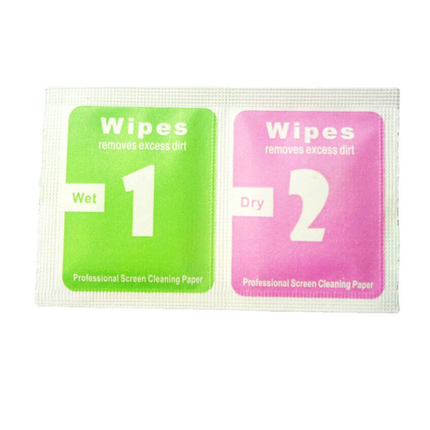 Spot supply mobile phone screen special wipe wipes mobile phone wipes bag mobile phone film alcohol bag wholesale