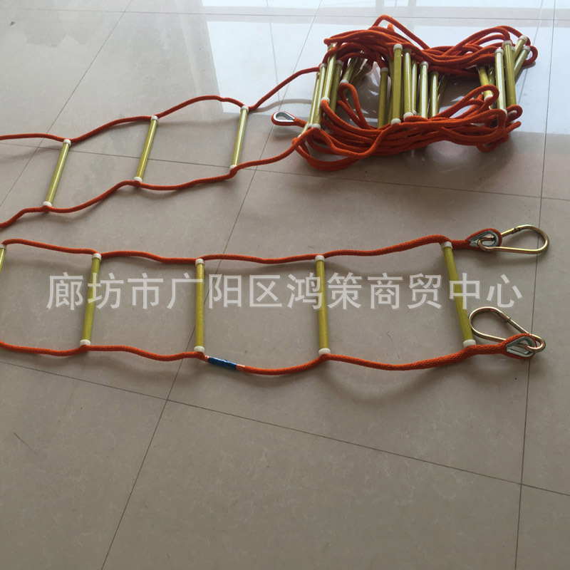 Electricity Construction Silk Soft Ladder Red Moisture-Proof Insulating Rope Ladder Zf011115 White Foldableing Insulating Soft Ladder