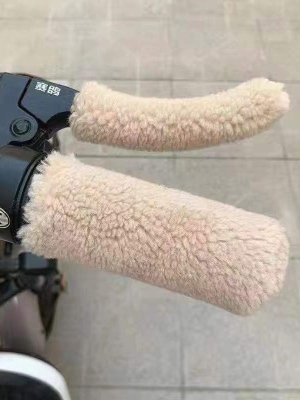 Набор ручек для трёхколёсного мотоцикла, зимний, с подкладкой из флиса