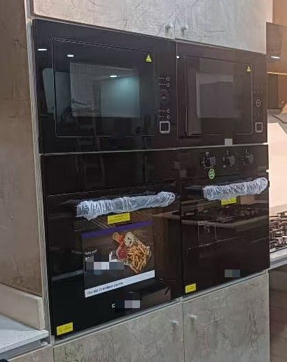 Microwave Oven Embedded Fully Automatic Intelligent Light Wave Oven 25 Liters Factory Direct Sales English Version European Plug