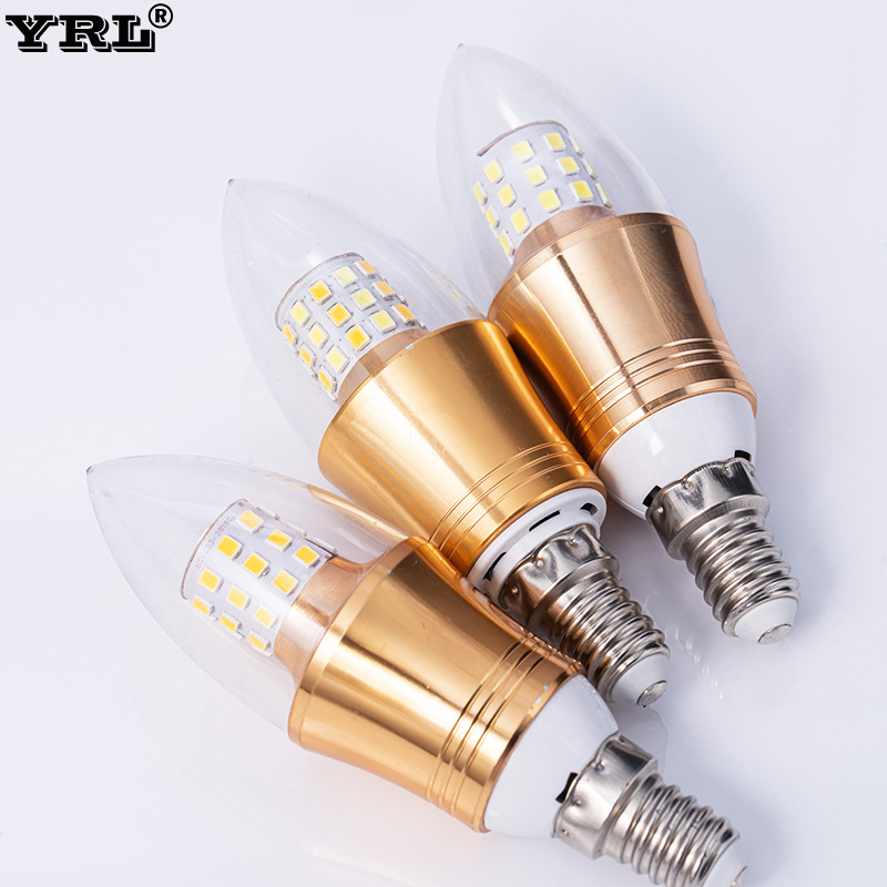 Wholesale led candle bulb 5W7W9W12We27 sharp bulb pull tail bulb light source e14 screw led corn bulb