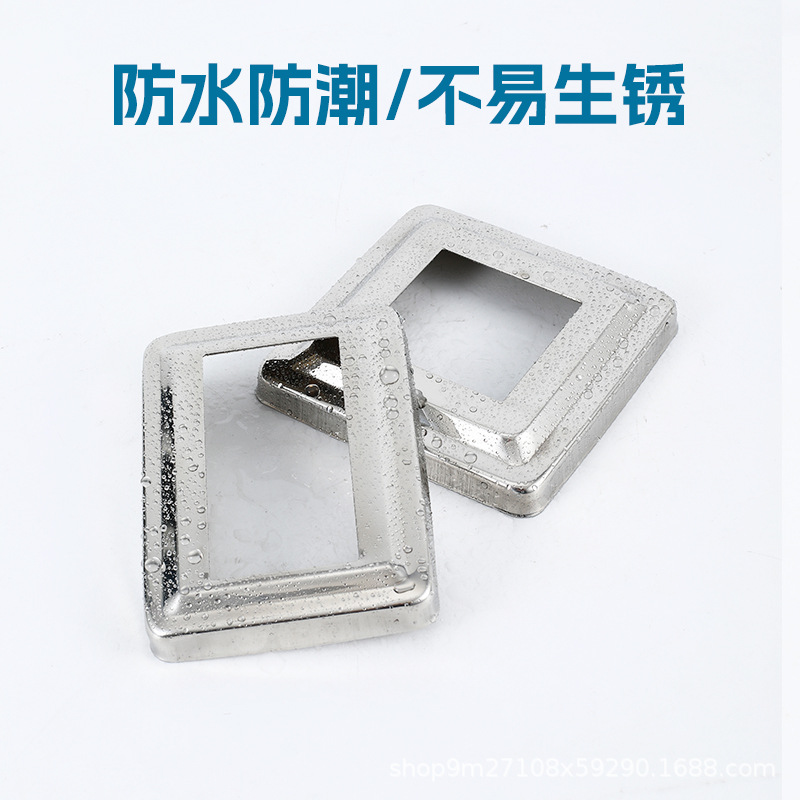 304 Stainless Steel Decorative Cover, Stainless Steel Stair Handrail Fence Hardware Accessories, Column Railing Cover