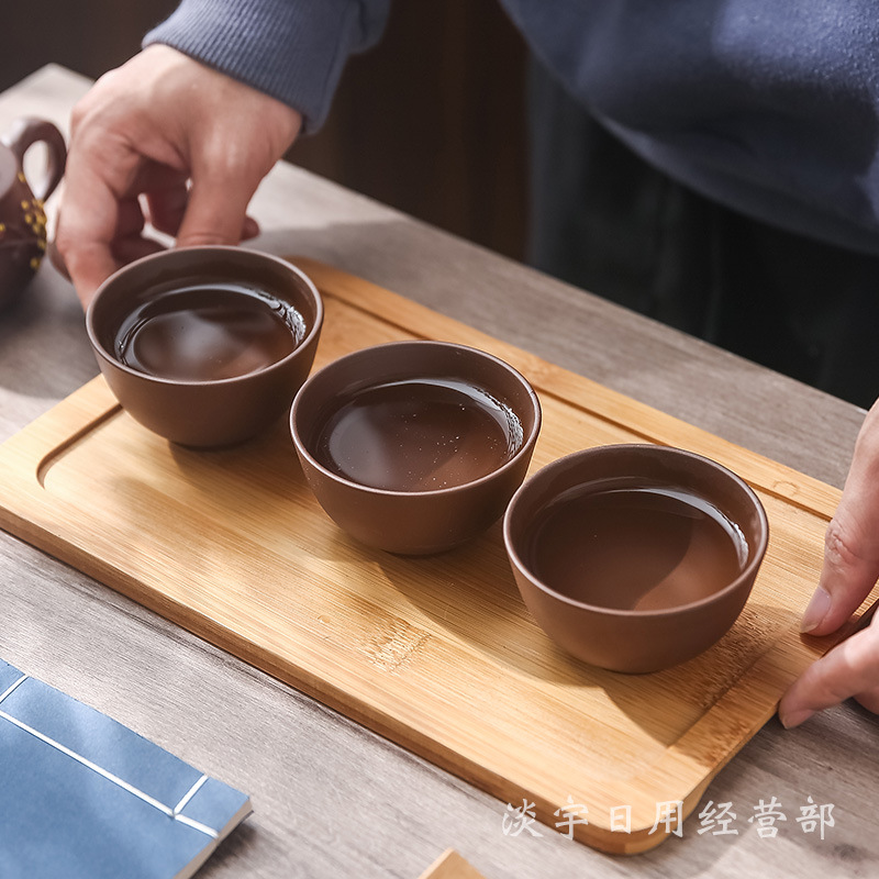 Factory wholesale purple sand Cup/Kung Fu Tea Cup household water cup small large capacity tea cup tea set large tea cup