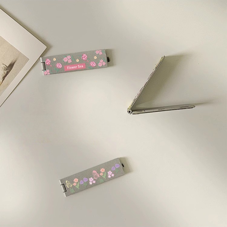 Mobile Phone Case Stand Back Sticker Creative Cartoon Desktop Folding Invisible Mini Portable Sticker 2025 New Style for Men and Women