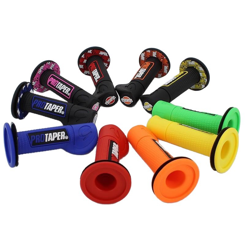 Motorcycle Off-Road Handlebar Pro Power-Assisted Handlebar Grip Anti-Slip Throttle Twist Grip Brake Lever Motorcycle Anti-Slip Grip