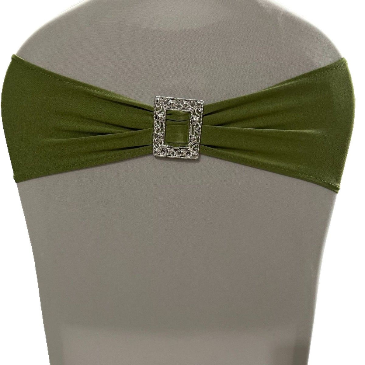 Elastic Chair Back Covers with Bow Ties for Banquet Chairs, Wedding Ribbons, Hotel Chair Ties