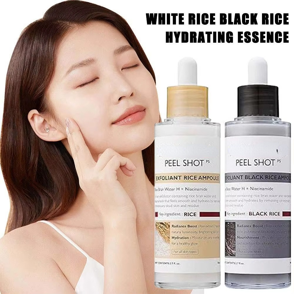 Cross-Border Amazon Rice Exfoliating Skin Impurity Cleansing, Hydrating, Moisturizing Dead Skin Scrub Essence Lotion