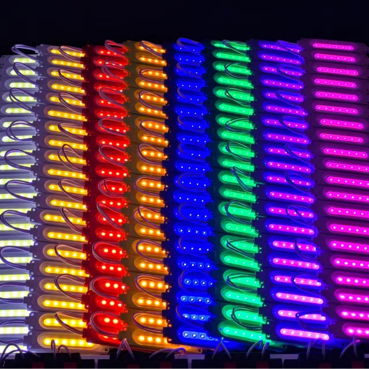 Advertising module cross-border exclusive for manufacturers led module luminous word cob lens waterproof energy-saving bright injection module