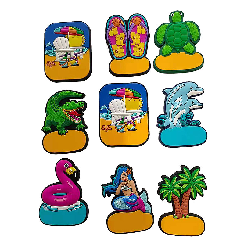 Soft magnetic three-dimensional pvc refrigerator magnets wholesale creative cartoon magnetic soft rubber refrigerator magnets pvc soft rubber magnetic refrigerator magnets
