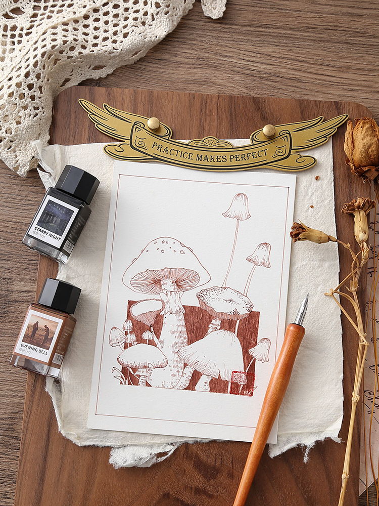 Tachikawa Pen Tip Wooden Rod Dip Pen Fountain Pen Light Color Hook Line Painting Pen Comic Watercolor Pen Tip