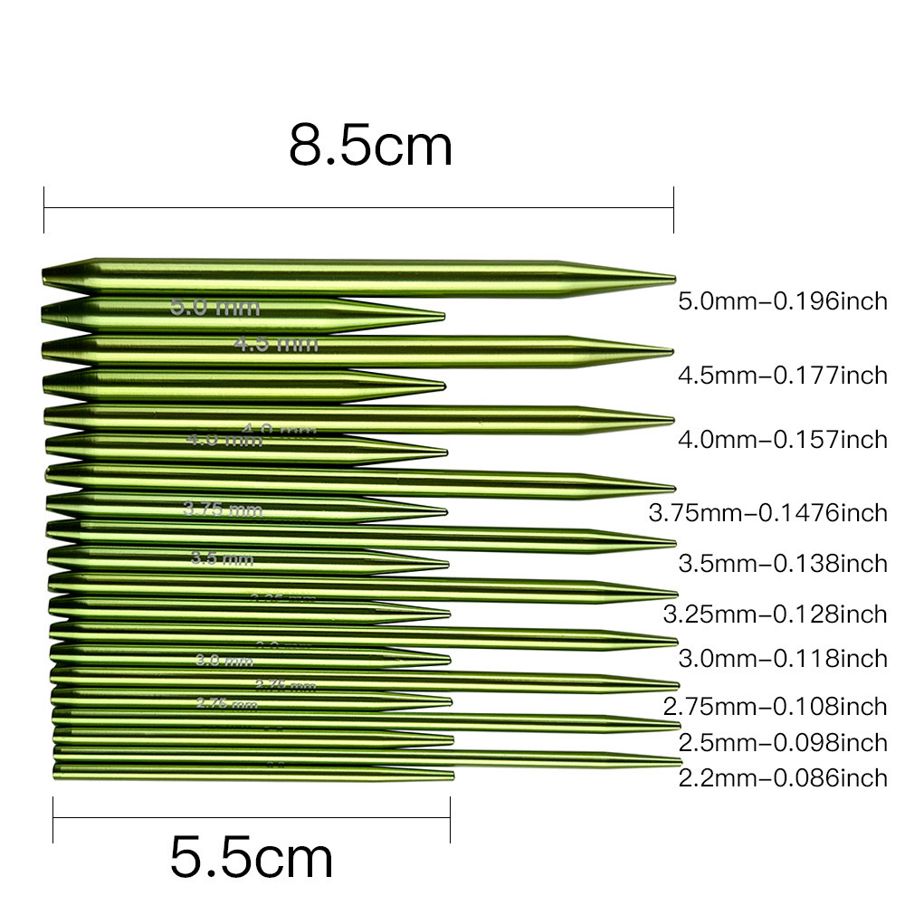 Rope Needle suit Sweater Needle Sleeve Knitting Fine Number Changeable Needle Thin Line Cross Border Needle Collar Ring Removable