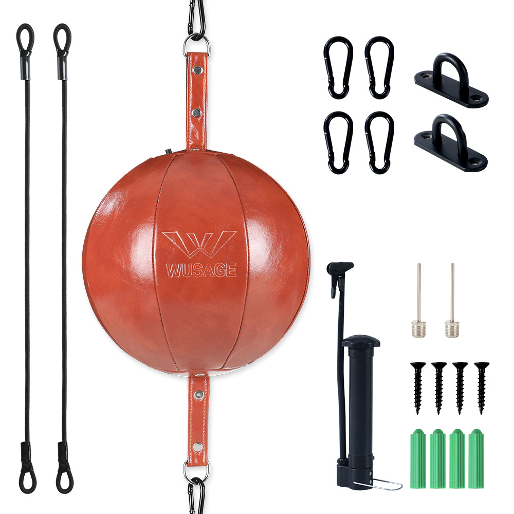 Висячий круглый мяч для бокса для домашнего использования, эластичный мяч для снятия стресса, цель для уклонения, устройство для тренировки уклонения