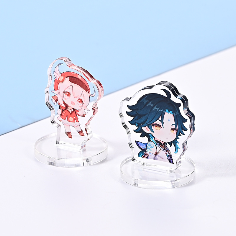 Double Thickened Acrylic Mini Small Brand Customized Student Desktop Small Ornaments Peripheral Display Brand Customized