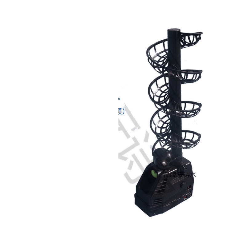 Tennis Self-Training Tennis Ball Throwing Machine Self-Service Single Person with Ball Catching Swing Practice Device Multi-Ball Training Ball Serving Machine