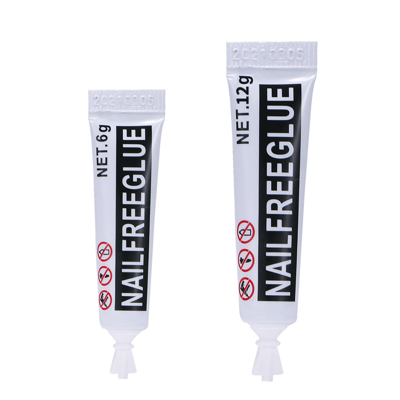 Nail-free glue 12G auxiliary paste household strong firm adhesive seamless paste metal glass sealant set