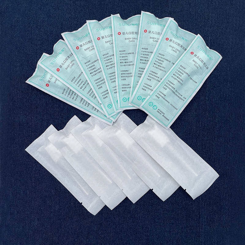 Disposable baby mouth cleaner toddler baby toothbrush newborn tongue cleaning toothbrush tooth cleaner