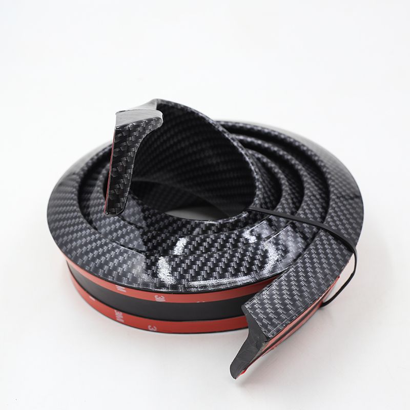 Car tail wing is suitable for Mercedes-Benz BMW carbon fiber car tail wing modification tail wing non-perforated tail wing fixed wind wing