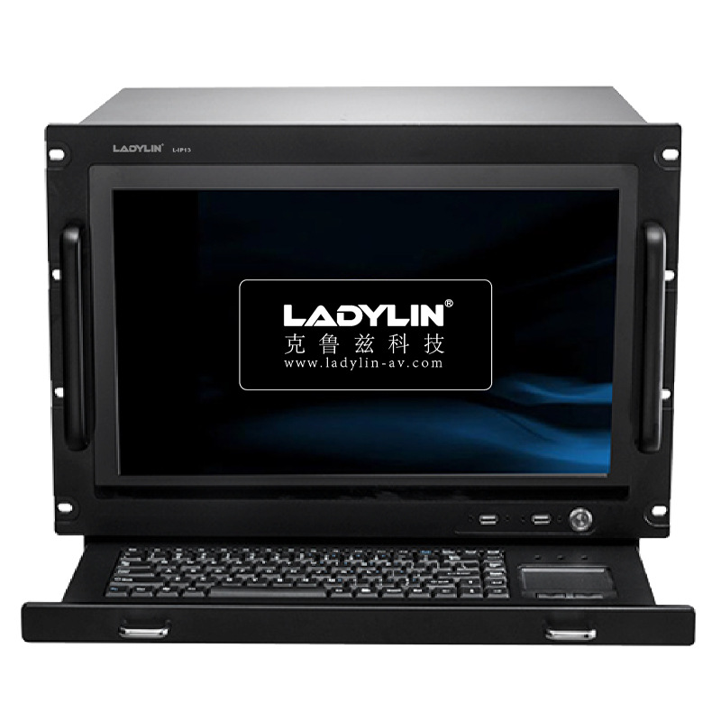 Network Broadcasting Server 15inch Touch Screen Computer Server Industrial Control All-In-One Machine Ip Mobile Workstation