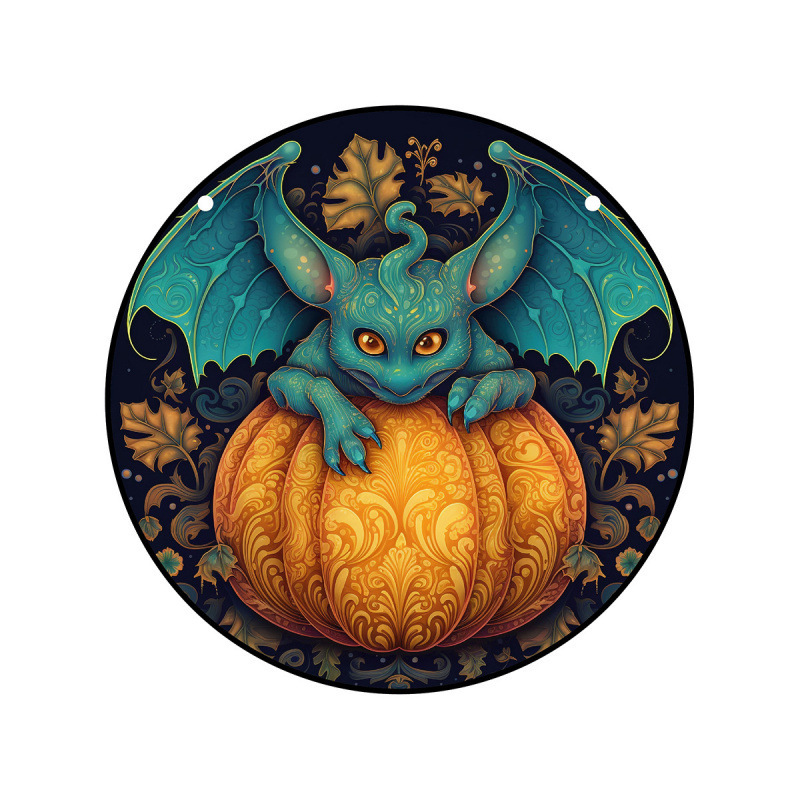 Halloween Bat Acrylic Suncatcher Halloween Window Hangings