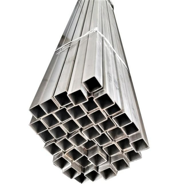Ready Supply of 316 Stainless Steel Square Tube 304 Decorative Specifications Are Complete and Can Be Processed and Customized