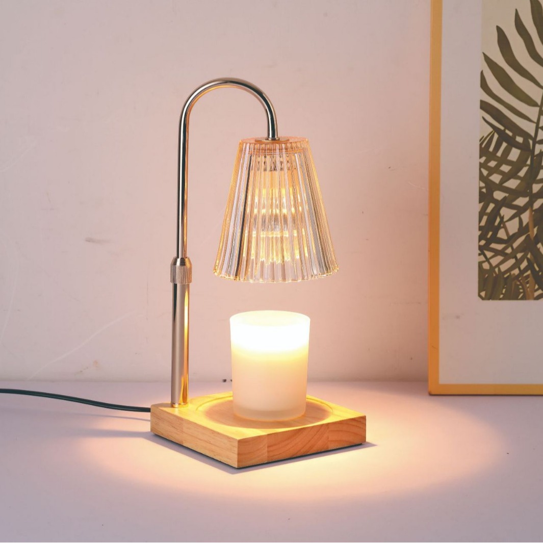 Cross-border Amazon lifting aromatherapy lamp lifting melting wax lamp melting candle lamp timing dimming table lamp household atmosphere lamp