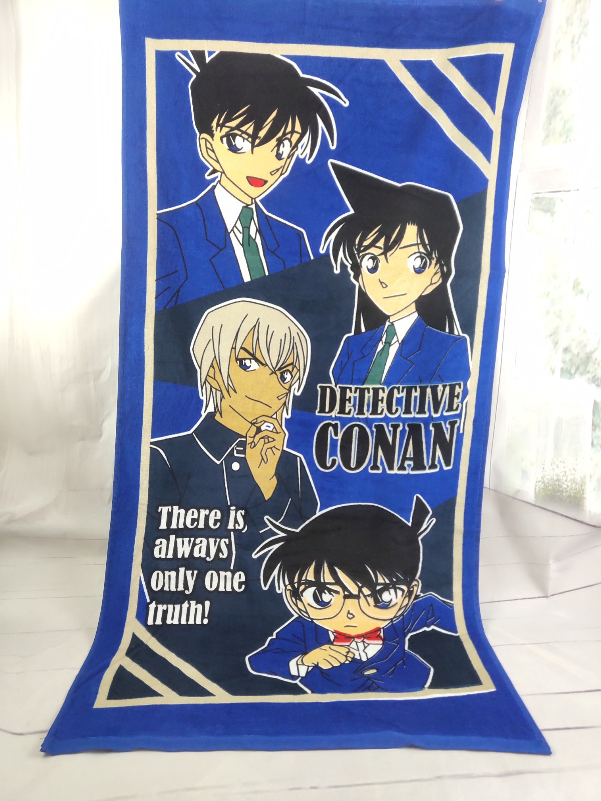 Распродажа Хлопковое мультфильм Милая Полотенце для ванной Детектив Конан Полотенце для горячих источников Полотенце для пляжа Мягкое Абсорбирующее