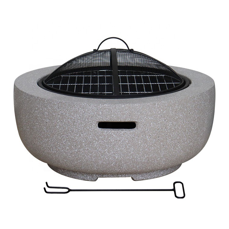 Outdoor Fire Stove Mgo Fire Bowl Garden Charcoal Burning Patio Fire Pit Barbecue Modern Bbq Outdoor Fire Pit Wood