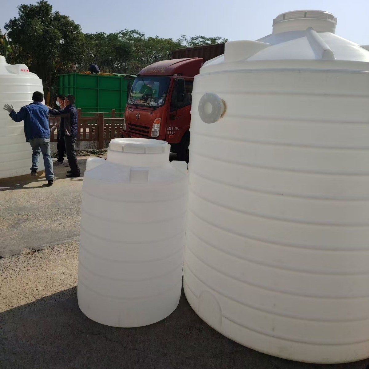 3т бак для хранения воды, оптовая продажа, утолщенный, кислотостойкий, жидкий фильтр для циркуляции, 5 тонн, 10 тонн, 20 тонн, пластиковая бочка