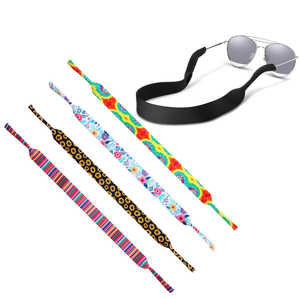 Неопреновый ремешок для очков из дайвинга двойной цветной