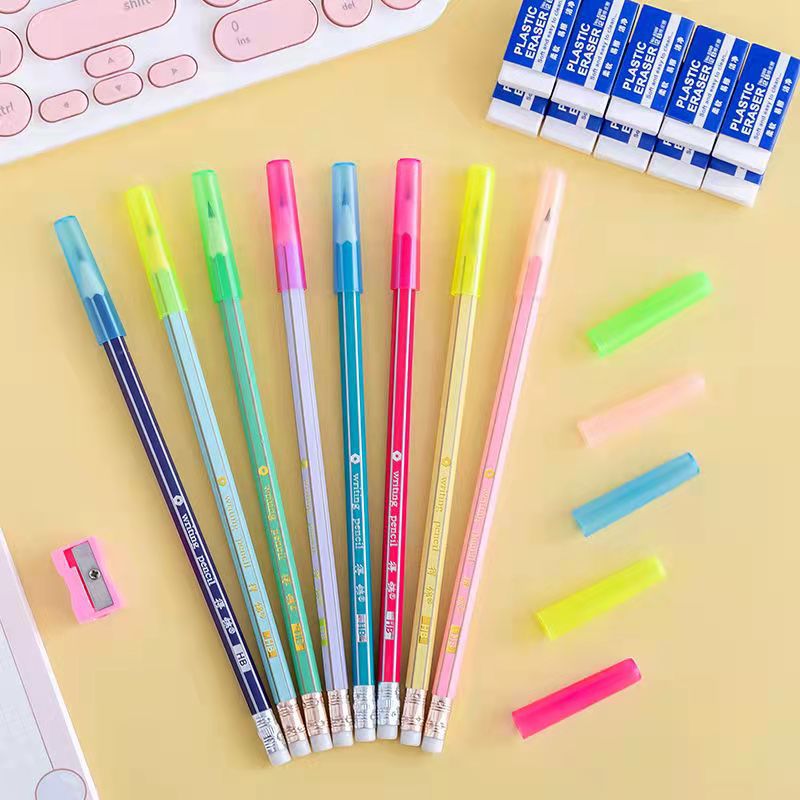 Pencil cap protective cover pencil tip protective cover transparent special material upgrade not easy to break not easy to step on