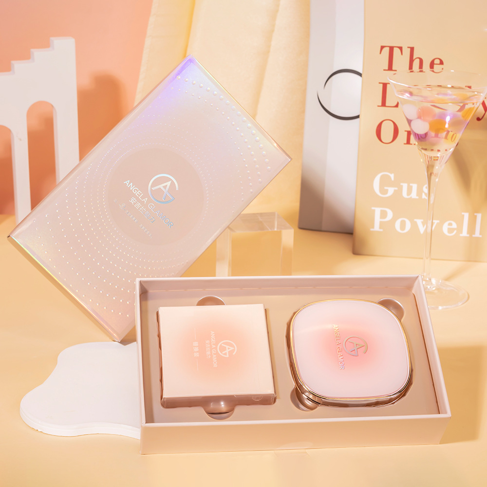 Watery Color Correcting Three-Color Air Cushion, Light and Moisturizing Air Cushion, Long-Lasting Makeup, Waterproof and Sweat-Proof Concealer Powder Manufacturer, Wholesale from Stock