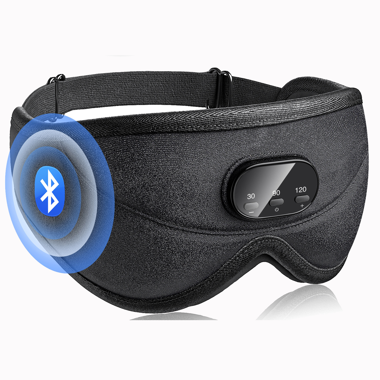 Amazon Bluetooth 5.4 Lightweight and Portable White Noise Sleep Eye Mask 38 Music Smart Decompression Sleep Eye Mask
