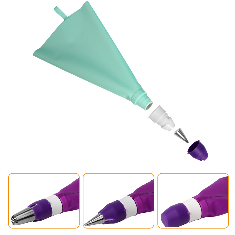 small size piping nozzle converter 1.8cm2.5cm caliber multi-function connector cream cake baking tool