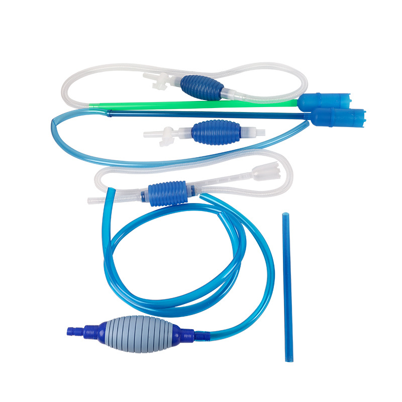 Fish tank water changer fish tank water absorber Sand washer fish tank siphon suction pipe aquarium hand suction water changer