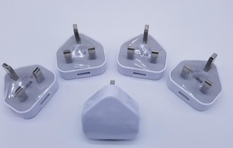 Factory British Standard Charger Hong Kong Version Adapter Triangle Three-Pin British Hong Kong USB Charging Head 1A Smartphone