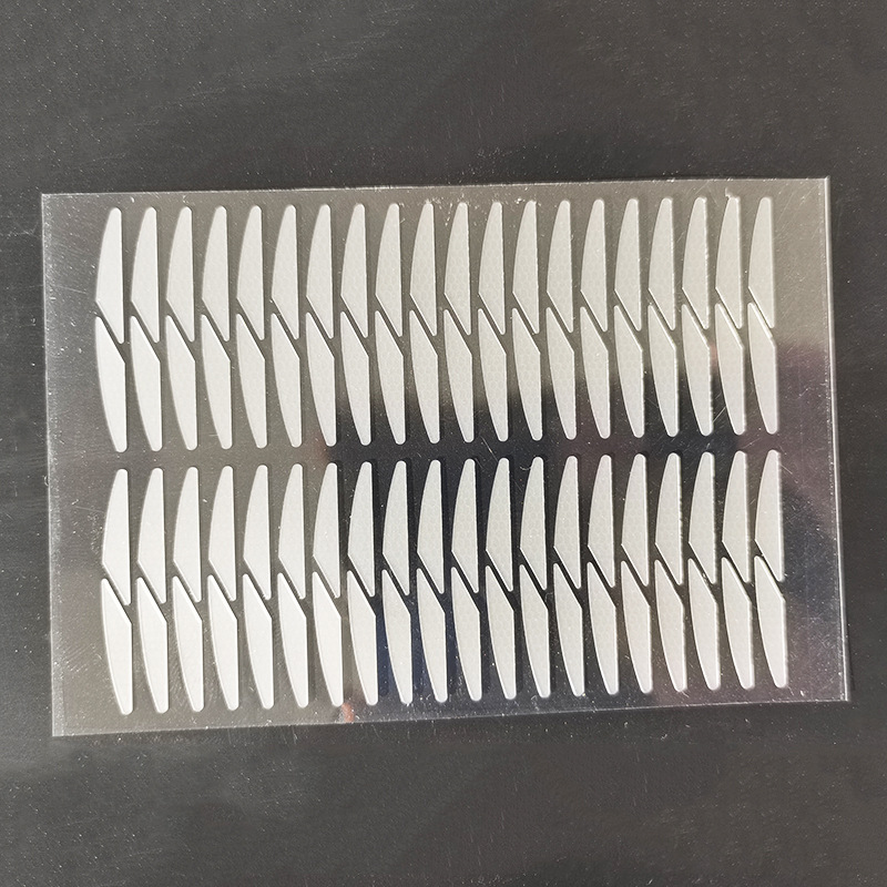 Manufacturer Wholesale Double Eyelid Patch 20 Times Partial Oblique Cut Transparent Bottom Mesh Double Eyelid Patch