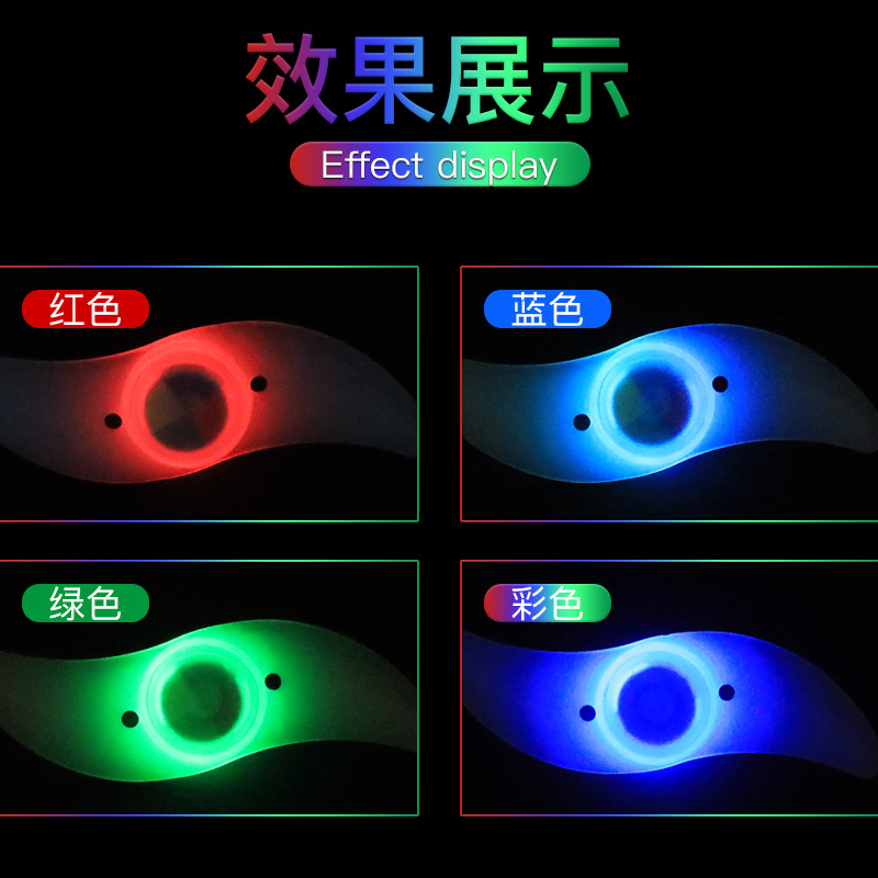 Bicycle Spoke Light Mountain Bike Willow Steel Wire Light Colorful Hot Wheel Silicone Light Riding Equipment Accessories