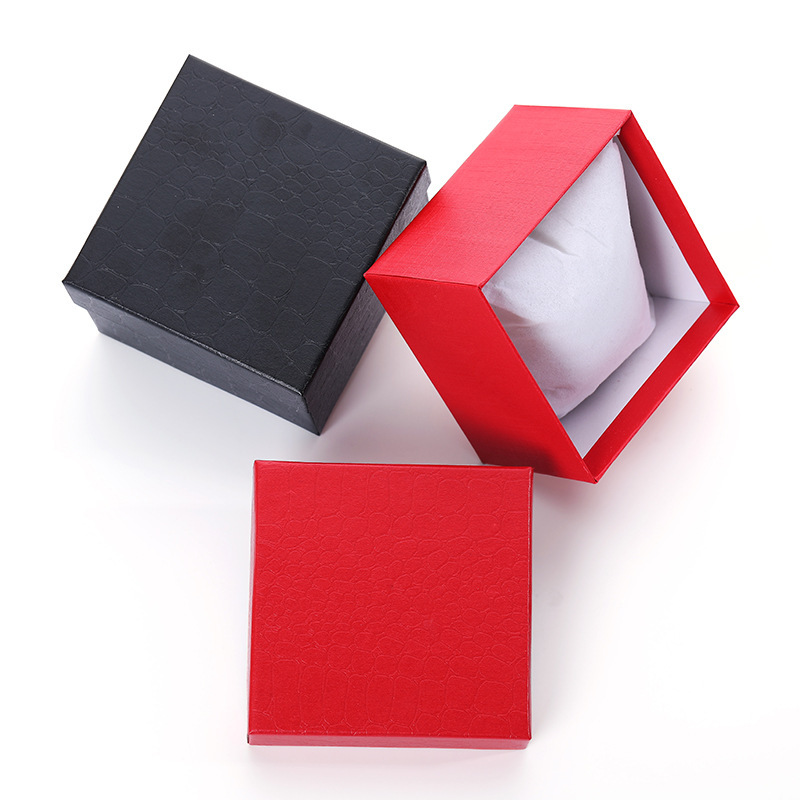 Manufacturer in stock lid paper watch box simple bracelet box gift storage display box watch box