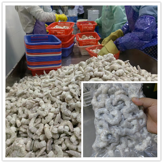 Fresh Shrimps, Fresh Frozen, Ice-Free Prawns, Fresh Frozen Green Shrimps, Fresh Frozen 5kg Shrimp Line Seafood Catering Wholesale