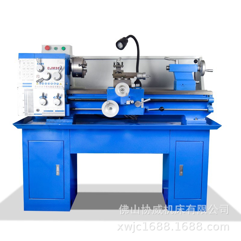 Huangshan Yongfeng CJM360 lengthened metal lathe industrial high precision ordinary multi-functional desktop machine tool