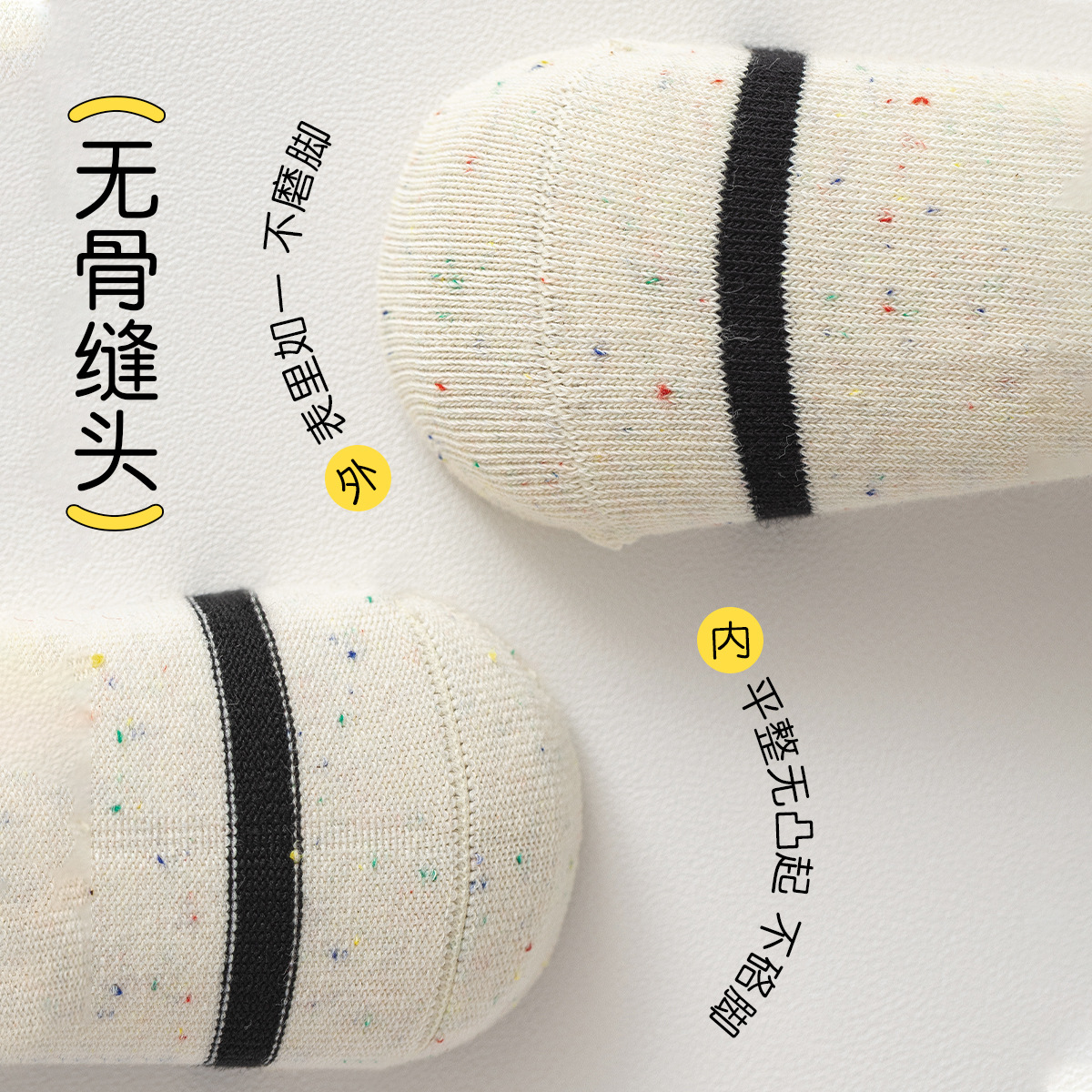 2025 Autumn and Winter Children's Socks Sweet Double Yarn Mid-Tube Socks Category a Boneless Cute Puppy Girls Socks Spring and Autumn