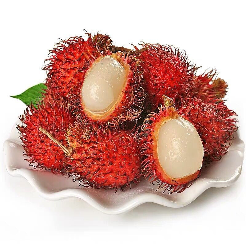 Guangzhou Jiangnan Wholesale【】Fresh Rambutan, Ripe Rambutan from the Tree, Seasonal Fruit, Originally from Guangdong