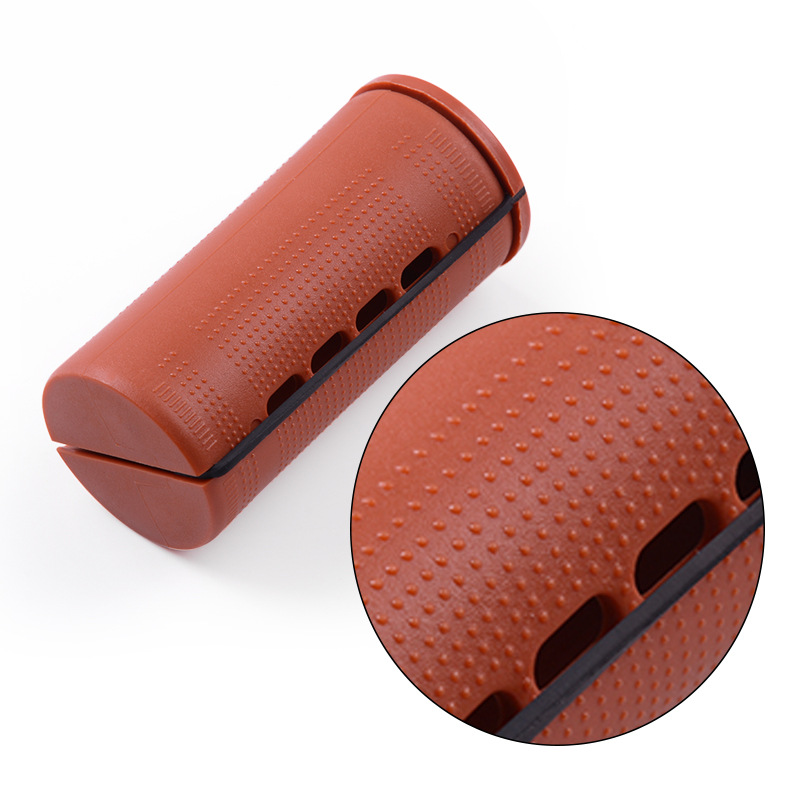 Cross-border hair root fluffy long hair curling cylinder with lid plastic American style perm bar rubber rubber band bangs curling bar artifact