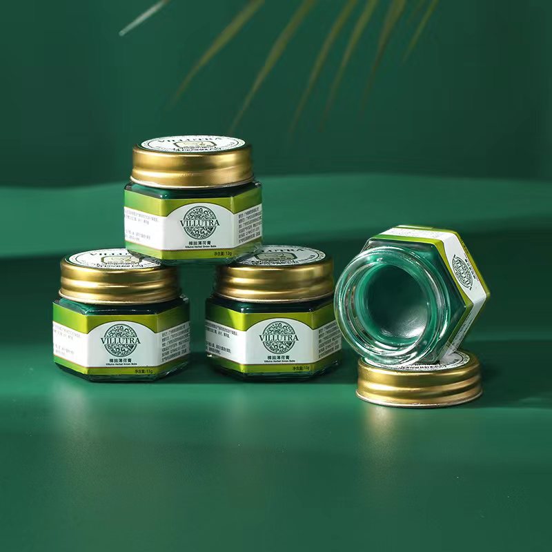 Thailand V Brand Mosquito Cream VILLUTRA Mint Cream to Repel Mosquitoes and Relieve Itching