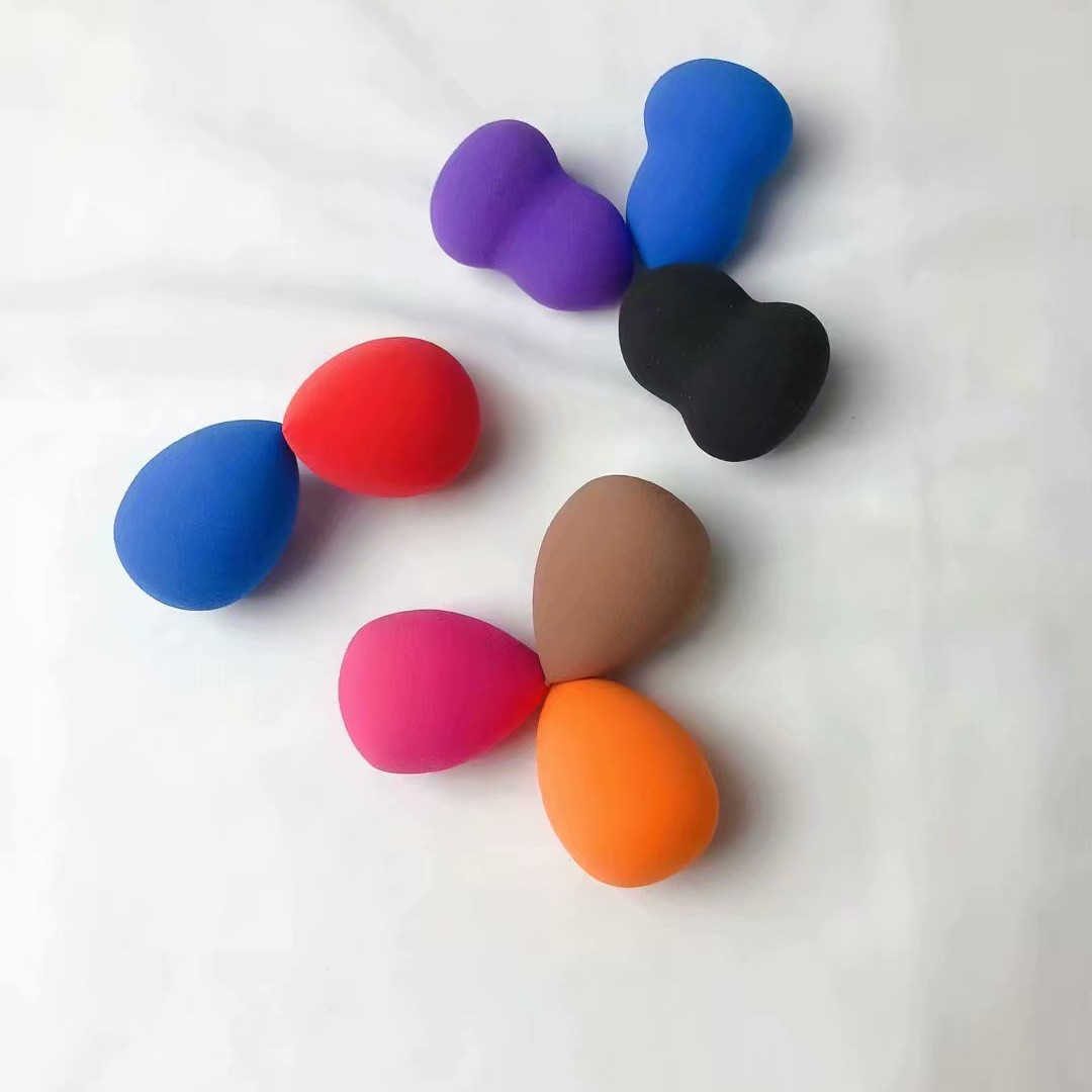 Manufacturers supply 32*46 medium beauty eggs non-latex powder drops powder puff beauty makeup tools