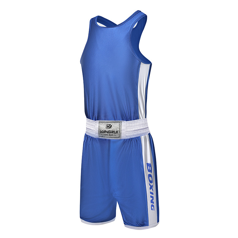 Kang Rui Boxing Suit Sanda Suit Boxing Suit suit Sanda Boxing Muay Thai Practice Suit Factory Wholesale