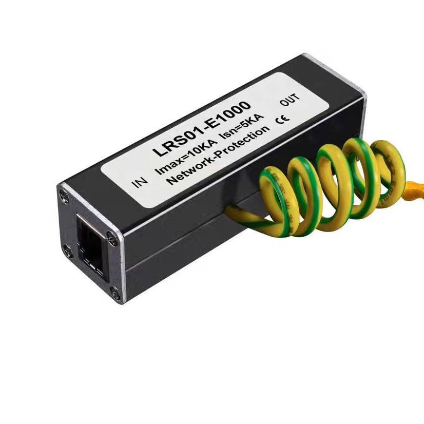 Network monitoring video signal lightning protection device RJ45 connector lightning arrester computer network equipment lightning protection device 220V