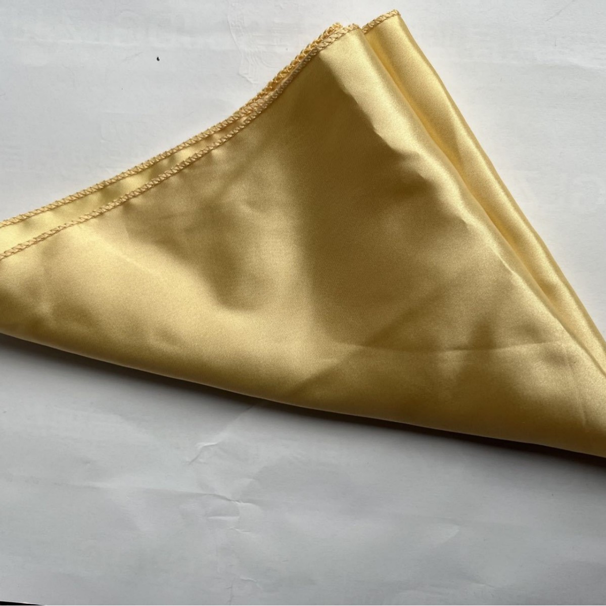 High-end hotel wedding banquet site decoration polyester section cloth napkin placemat fabric satin mouth cloth factory direct sales