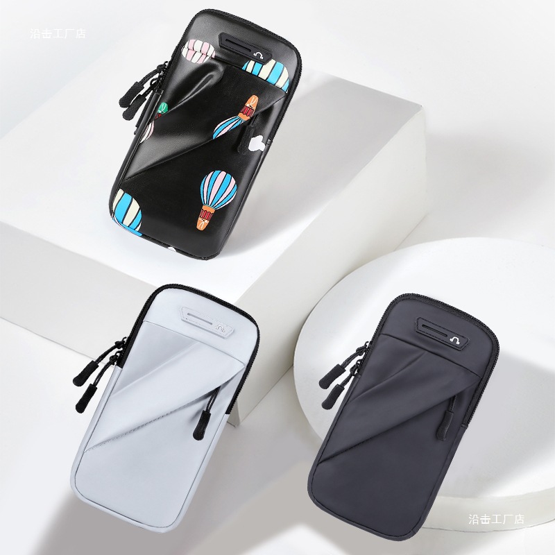 Running Mobile Phone Arm Bag Mobile Phone Bag Sports Fitness Arm Sleeve Outdoor Equipment Storage Wrist Bag Wrist Arm Multi-Function